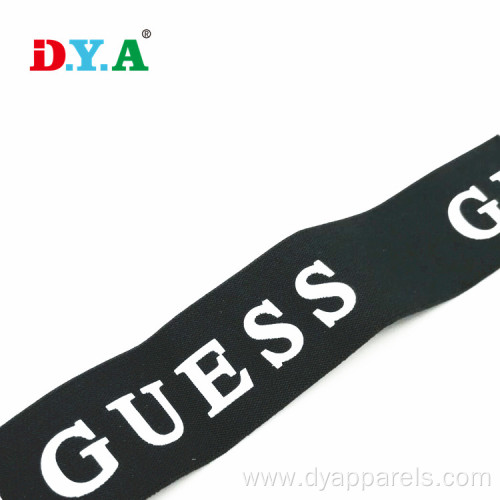 Printed Elastic Band For Garment Decoration